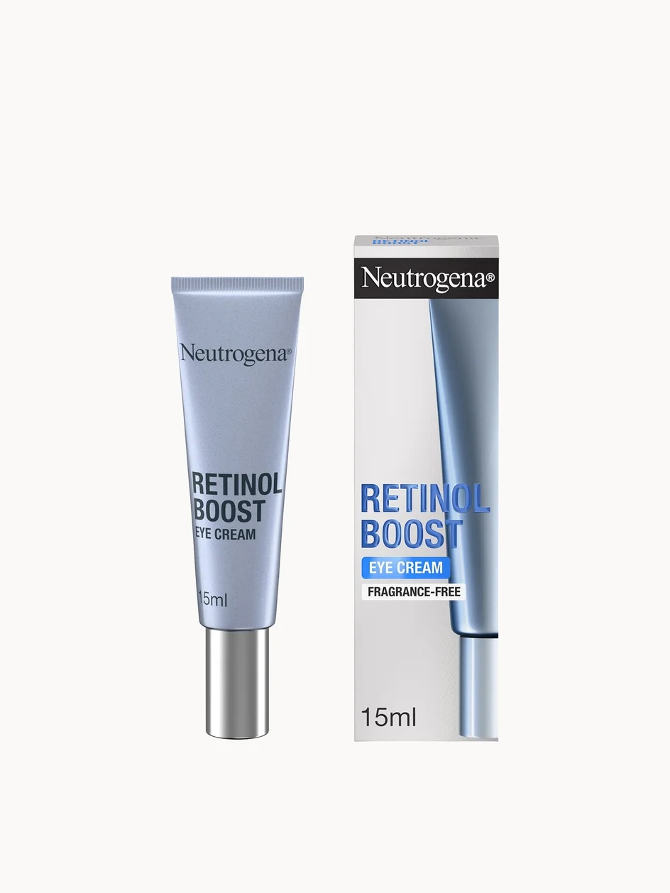 کرم دور چشم رتینول ضد چروک نوتروژینا Retinol Boost حجم ۱۵ میلی‌لیتر