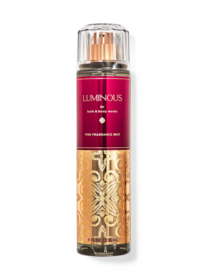 بادی اسپلش لومینوس بث اند بادی Bath & Body Works Luminous Fine Fragrance Mist اورجینال 236ml