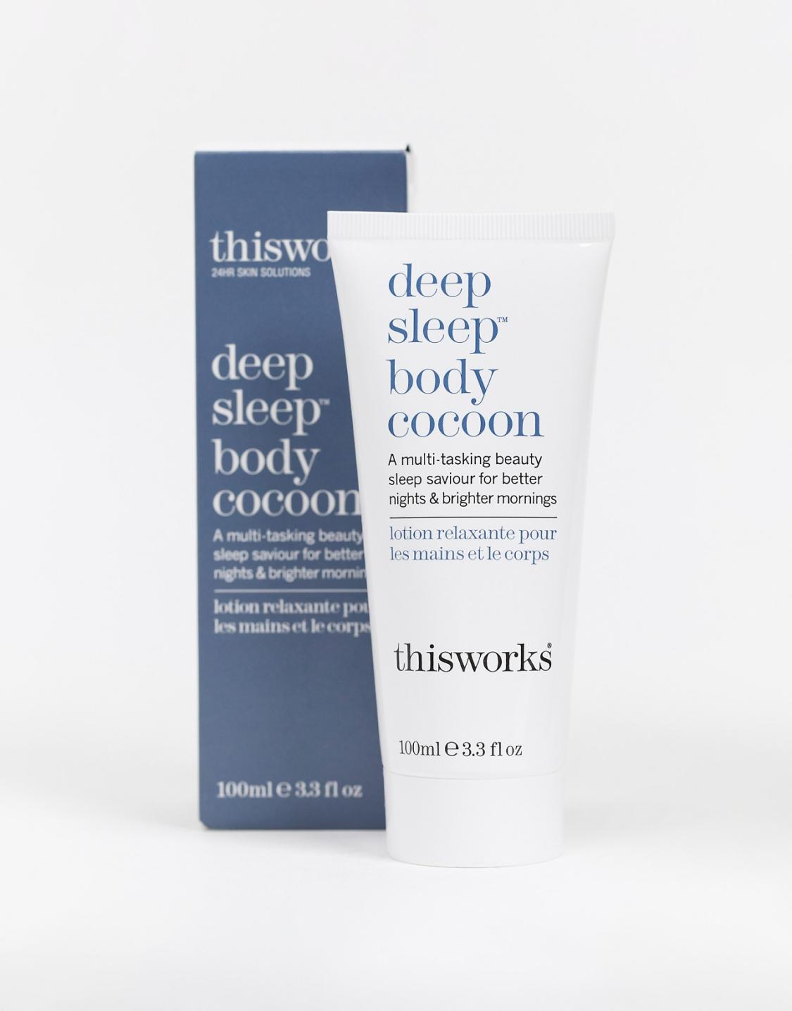 مرطوب‌کننده بدن This Works Deep Sleep Body Cocoon اورجینال 100ml | آرامش‌بخش و مغذی پوست