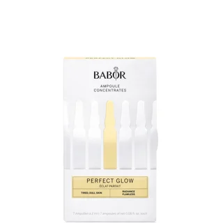 آمپول روشن‌کننده و درخشان کننده پوست BABOR Perfect Glow اورجینال | دوره ۷ روزه درخشش پوست ۱۴ میل