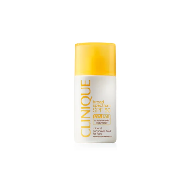 ضد آفتاب مینرال کلینیک SPF 50 فلوئید صورت اورجینال 30 میل