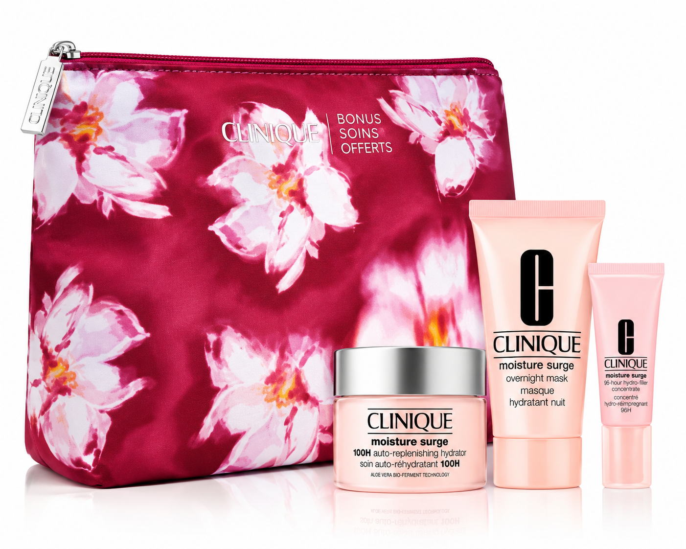 پک ۴ تکه آبرسان کلینیک مدل Jonathan Cohen Moisture Surge Bonus Set