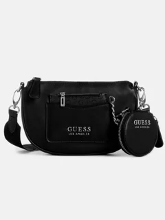 کیف کراس بادی زنانه گس مدل Espoir مشکی | Guess Espoir Black Cross Body Bag