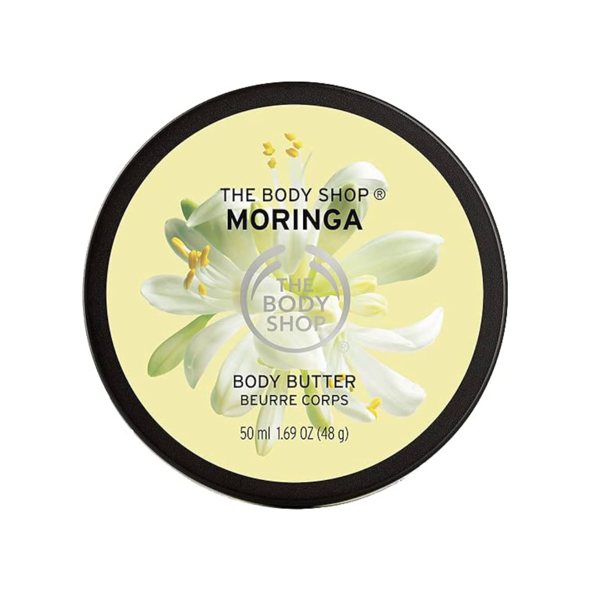کره بدن مورینگا بادی شاپ The Body Shop Moringa Body Butter اصل 50ml | مرطوب‌کننده و مغذی پوست خشک