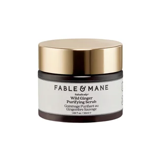 اسکراب پوست سر فبل اند مینFable & Mane SahaScalp Wild Ginger اصل 50ml|لایه‌بردار پوست سر
